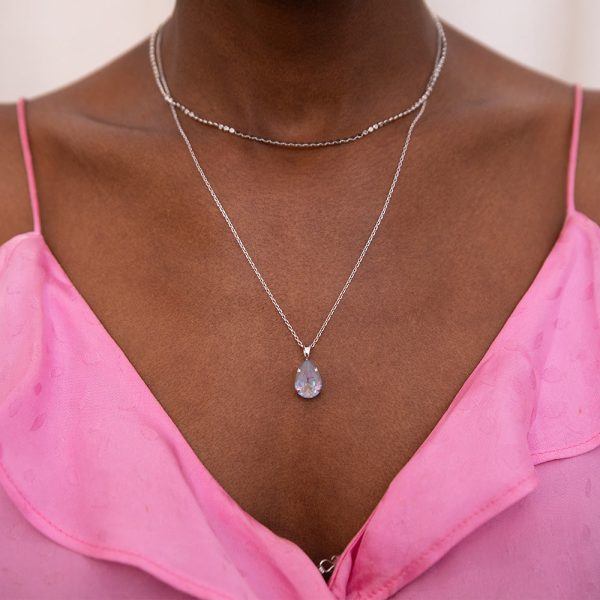 Caroline Svedbom Mini Drop Necklace Gold Serene Delite Ejesbyejes