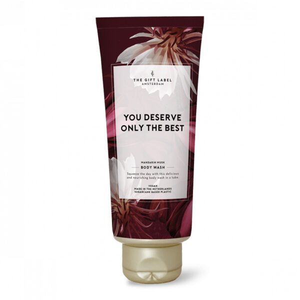 the gift label body wash