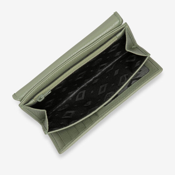 adax plånbok mintfärgad ljusgrön