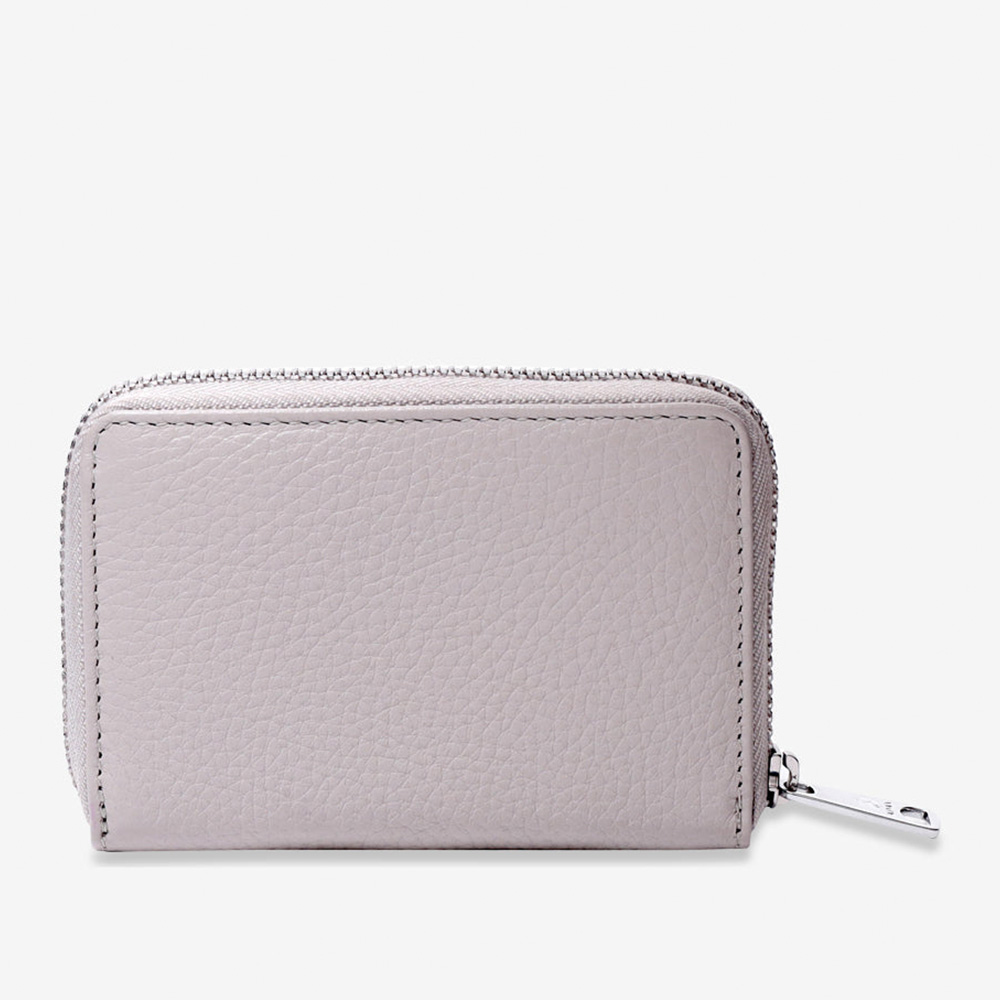 grå adax plånbok med dragkedja