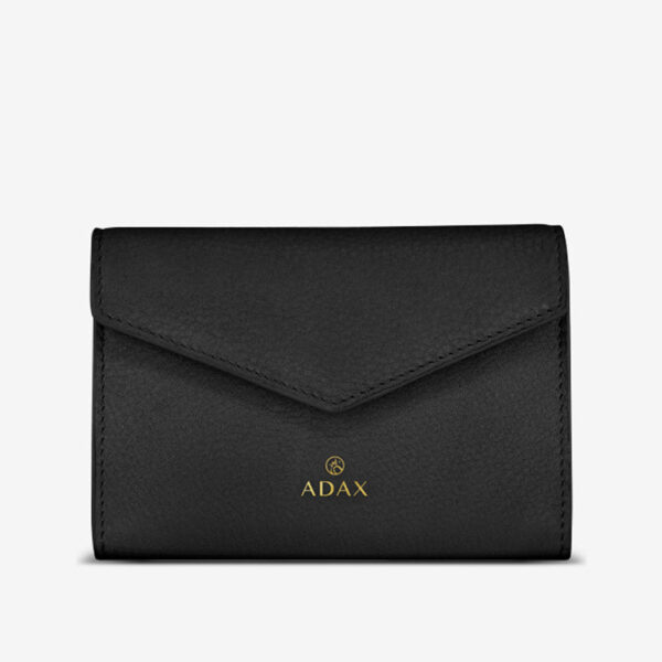 adax plånbok svart